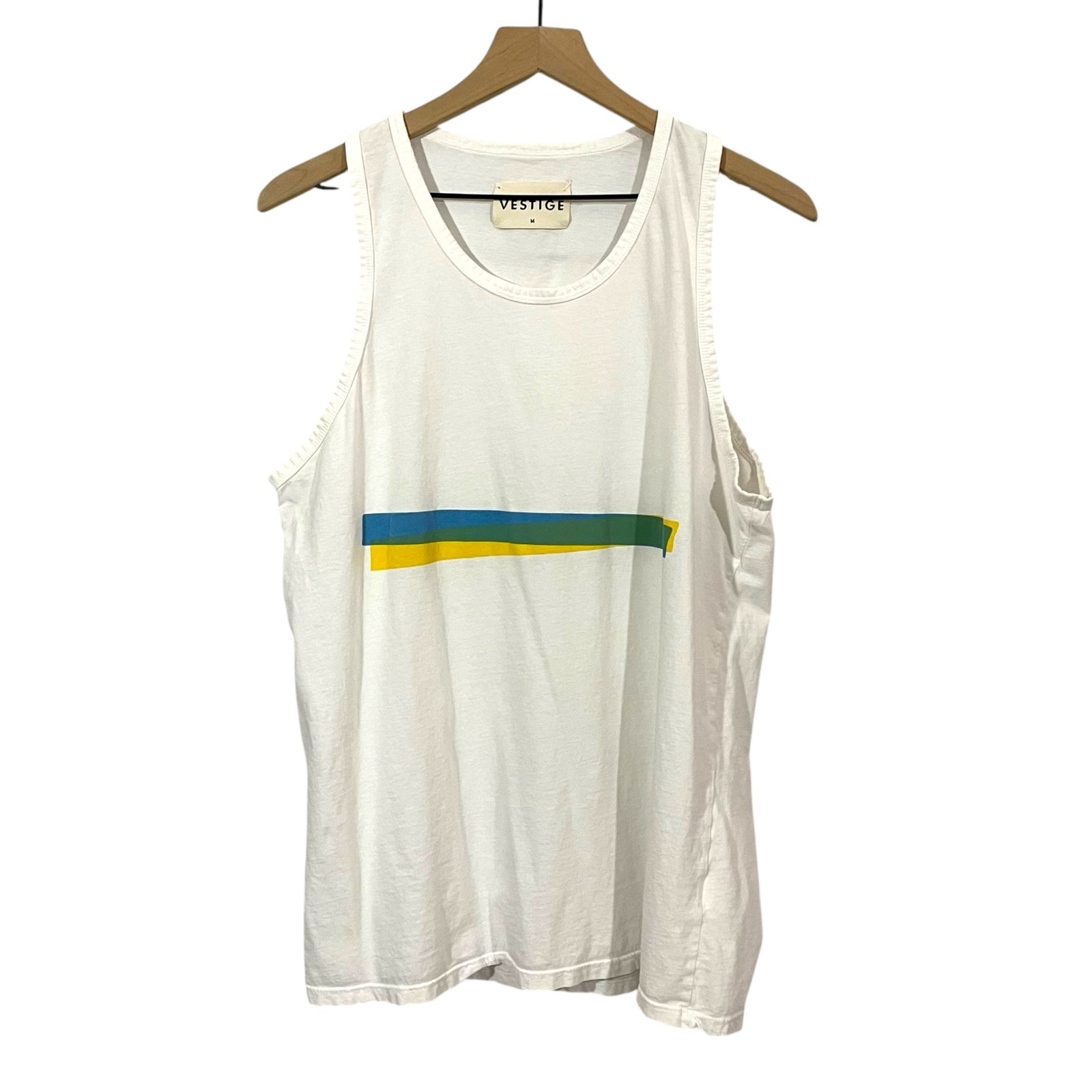 Vestige Men's Graphic Tank - White - Medium — image 4 of 8